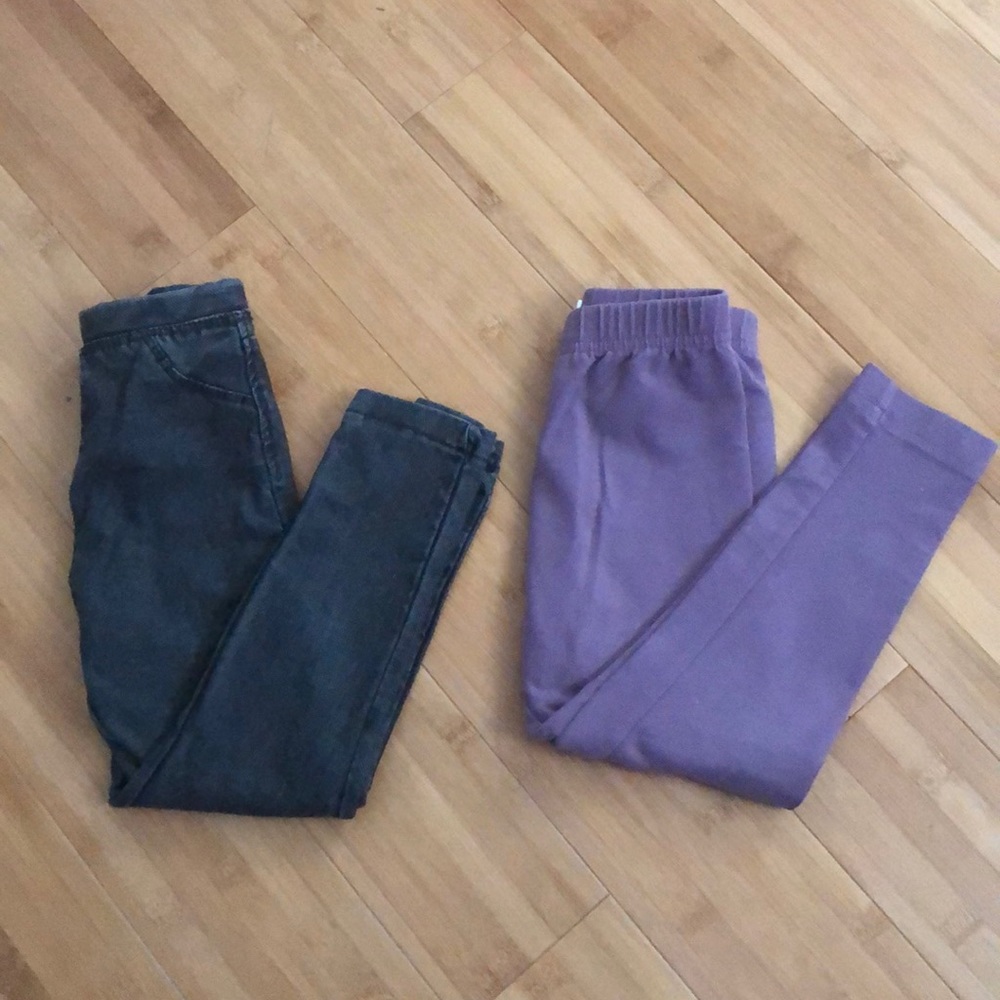 2 pc Girls Leggings - Zara girls, Hanna Anderson